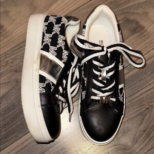 Michael Kors Black and White Kids Sneakers
